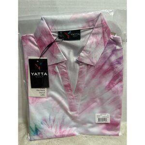 Yatta Cotton Candy Womens Polo golf polo size XS